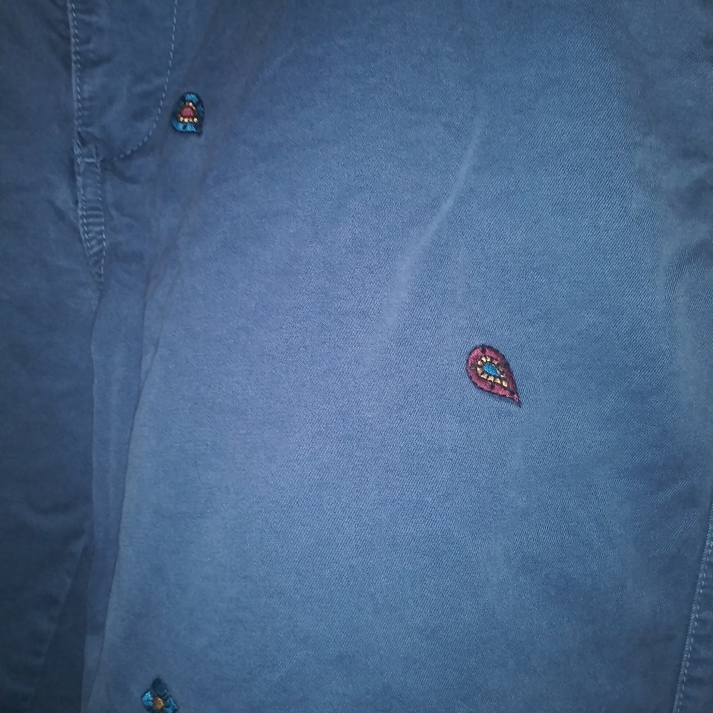 Men's embroidered pants